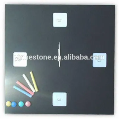 slate hanging clock,slate wall clock,slate clock