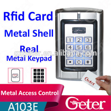 RF card ID card access control reader, waterproof card access control, password access controlF001