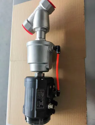 Pneumatic Control Valve with Smart Intelligent Positioner