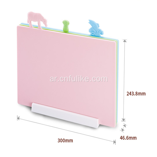 مجموعة ألواح المطبخ البلاستيكية السميكة والمرنة للغاية