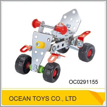 Kids self assemble metal diy model toys alloy building block OC0291155