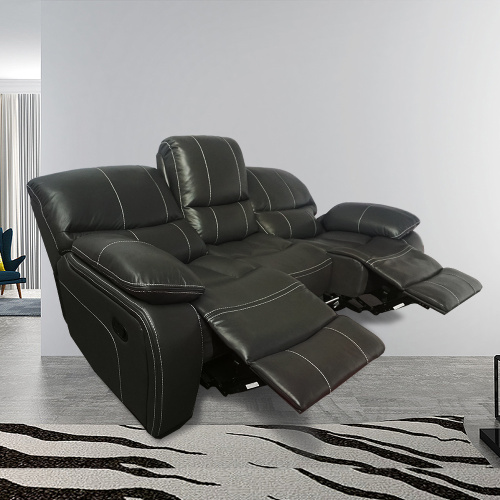 Manual Recliner Sofas Reclining Sofa with Drop Down Table Supplier