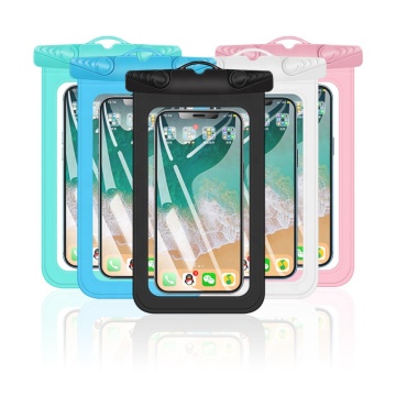 เคสโทรศัพท์กันน้ำและกระเป๋าสำหรับดำน้ำว่ายน้ำและท่องเว็บ