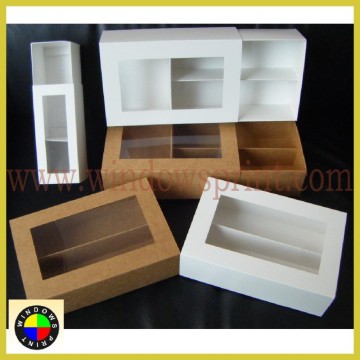 Cheap Kraft Macaron box,macaron packaging box