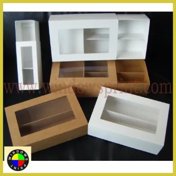 Cheap Kraft Macaron box,macaron packaging box