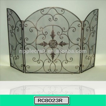 Most Popular Handmade Iron Fireplace Screen