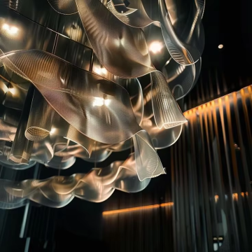 ECOJAS Luxury Modern Hotel Lobby Chandelier