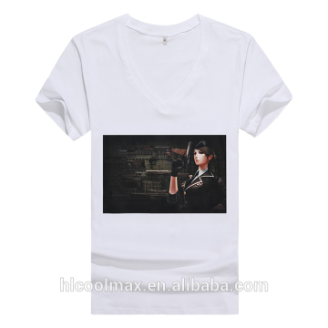 Wholesale China Import Cheap Printed Plain White 3D 1 Euro Dri Fit V neck Men Fashion Design T shirts