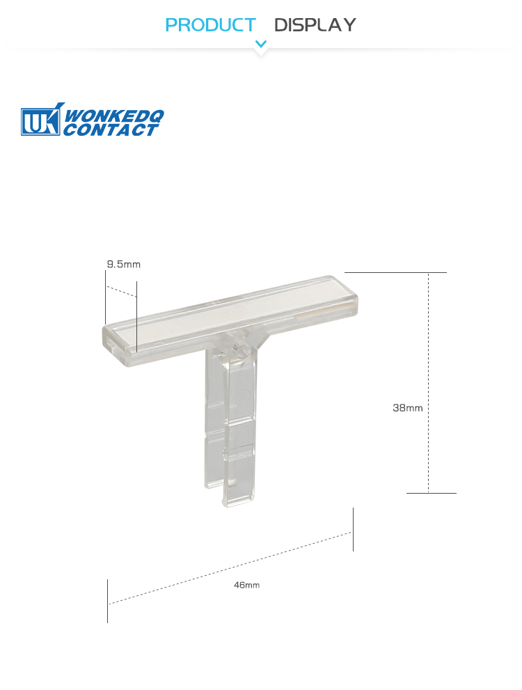 uk din rail marker strip 