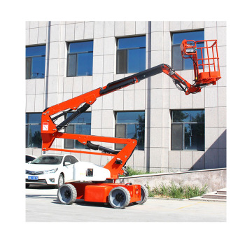 All Terrain Spider Aerial Work Platform with Diesel Engine for Construction and Lifting