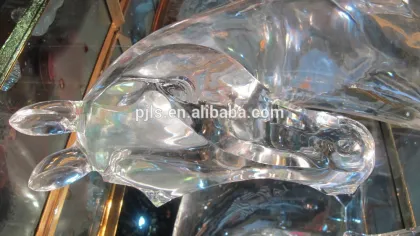 K9 large size 60cm crystal horse's head
