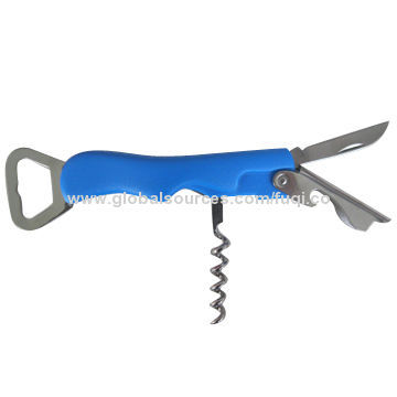Multifuctional opener, Corkscrews,Wine opener, Can opener,Bottle Opener,