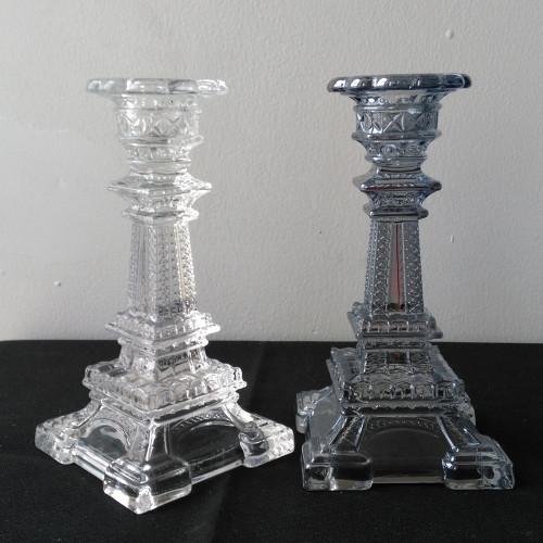 Eiffel Tower Taper Candle Holder Square Base