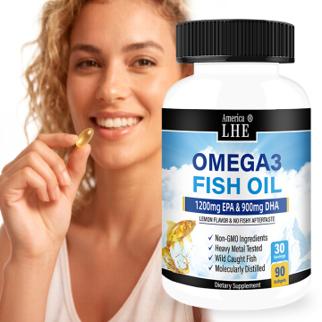 Shecome Omega 3 Softgel Olio di pesce per la salute del cuore