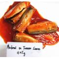 Mackerel Canned In Tomato Sauce With BRC