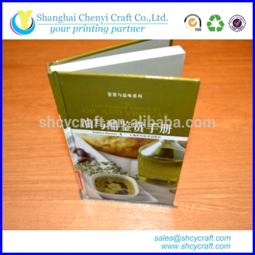 high quality hardcover book made in shanghai