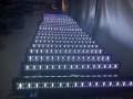 8 pcs laser movendo led effect barra luz