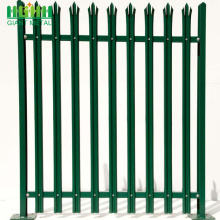 Steel Palisade Pyramid Fence Panel