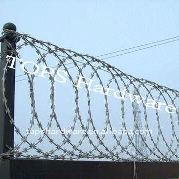 Hot!!! Stainless steel razor barbed wire(manufacture)