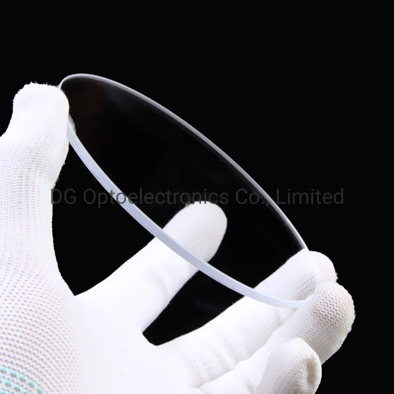 Optical glass rod lens fused silica glass