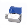 Nić sanitarna 1/4 cala PN63 Mini Ball Valve