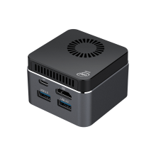 Faktor bentuk kecil 8GB LPDDR4 J4125 Mini PC