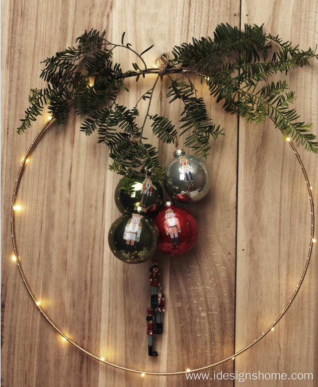Metal Round Hanging With LED