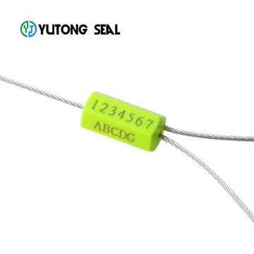 security seal number truck colorful and hexagonal cable seal