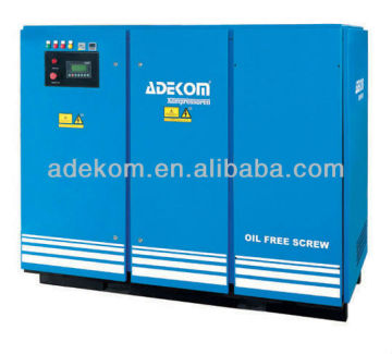 37 kW oil free rotary screw compressors