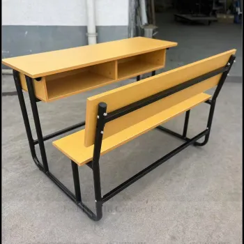 Africa School Furniture: Yemen, Libya, Zambia MDF Desk and Bench