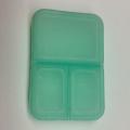 Plastic mini square pill case