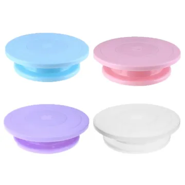 DIY Baking Accessories: Cake Decorating Supplies Kit with Turntable and OPP Bags