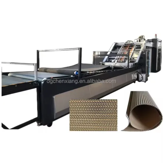 Corrugated Board Flute Lamination Machine for Flute and Cardboard Lamination