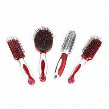 New Style Red Plastic Combs, Exquisite Workmanship