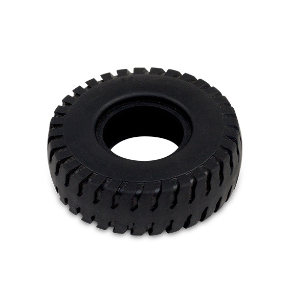 Neumáticos de goma personalizados Ruedas de coche de juguete de silicona OEM