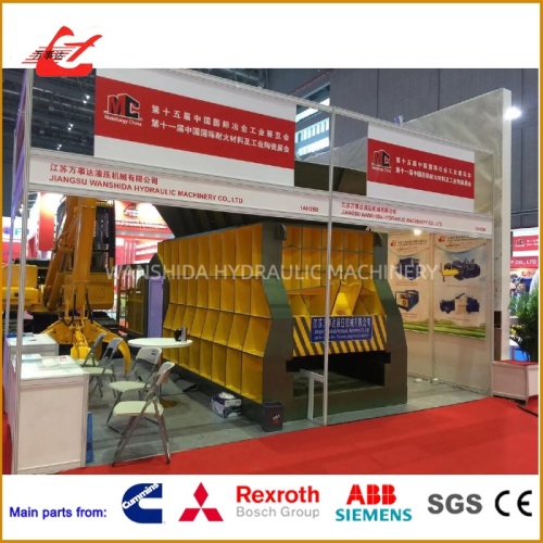 Cisalhamento de sucata de contêineres automáticos para reciclagem