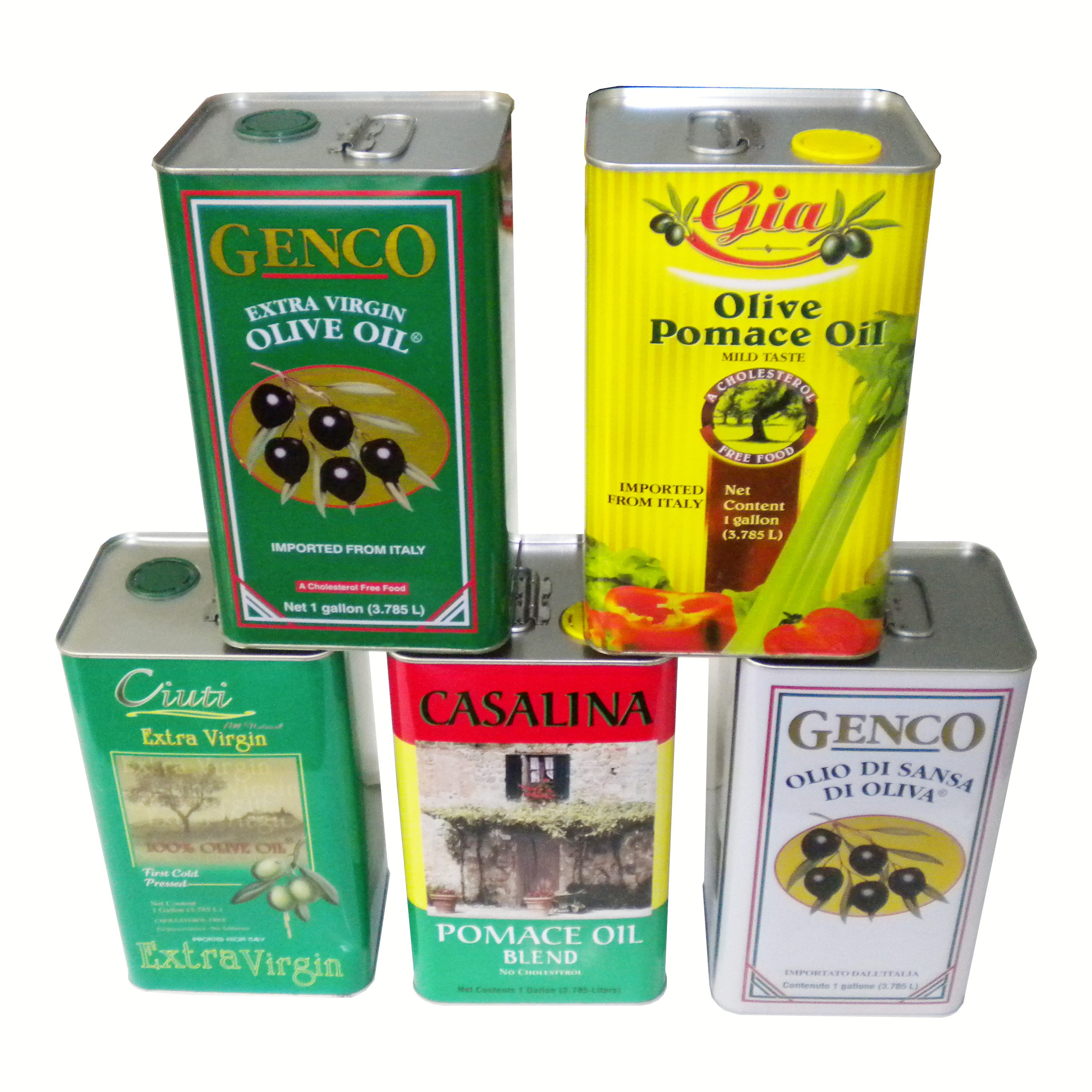 1 gallon tin can