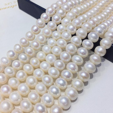 100% Natural Freshwater Pearl Necklace - High End DIY Jewelry