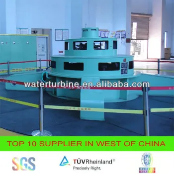 water kaplan turbine generator for hydro power plant