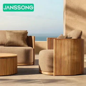 Resort Outdoor Sofa - Luxury Waterproof Patio Furniture Set