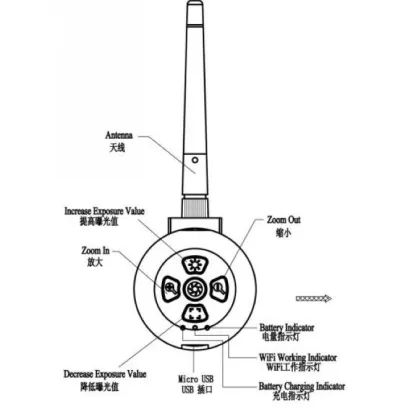 Usb Wifi Telescope , Microscope Digital Eyepiece Tw 301