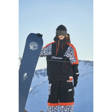 Ski Suit Winter Waterproof Windproof Hooded