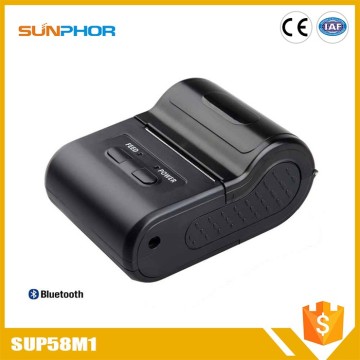 trade assurance 58mm mini mobile bluetooth thermal bill printer