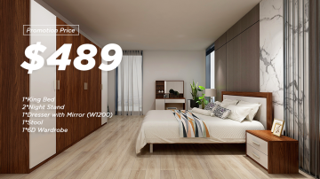 Camerette in legno melaminico