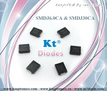 Kt Kingtronics Introduce 3000W Diodes SMDJ6.0CA and SMDJ30CA