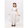 Party Costumes Girls Bride Dress with Veil