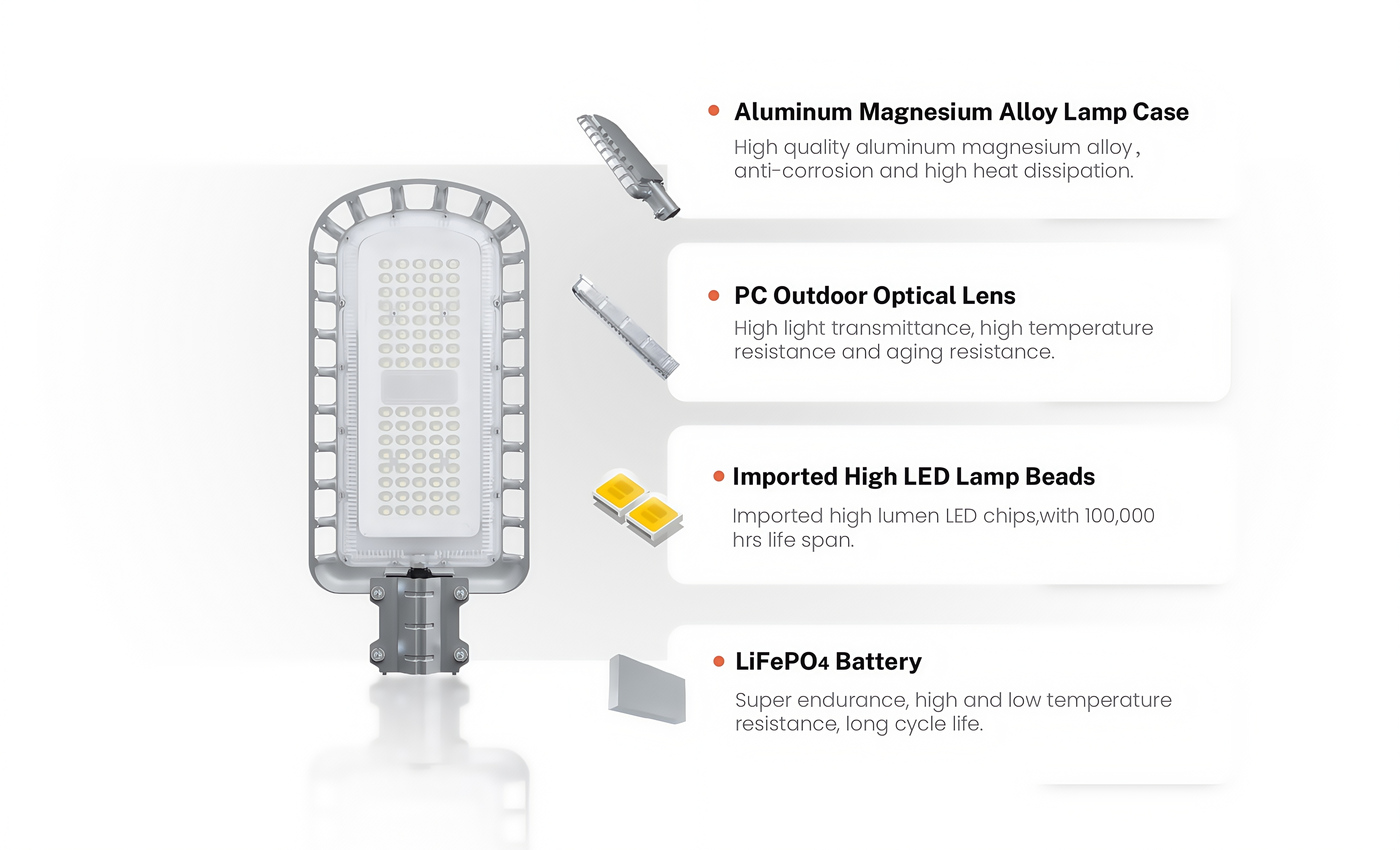 60W high Quality Metal Solar Street Lights11