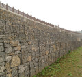 Корзина сетчатая клетка каменная подпорная стена