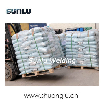 welding flux powder for making welding electrode
