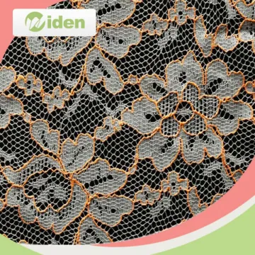 Nylon spandex soft lace fabric for lingerie